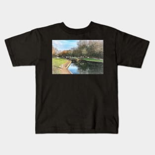 Padworth Lock Art Kids T-Shirt